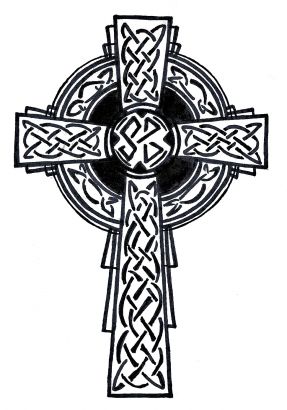 Free Celtic Cross Tattoo